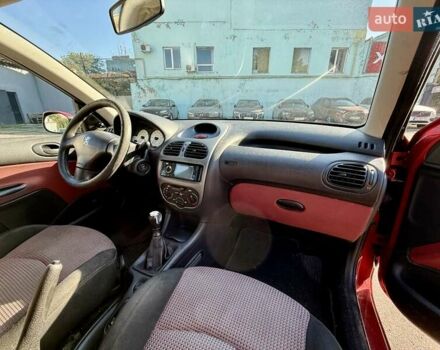 Червоний Пежо 206, об'ємом двигуна 0 л та пробігом 133 тис. км за 2500 $, фото 12 на Automoto.ua