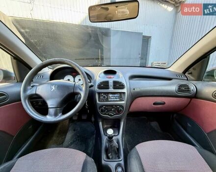 Червоний Пежо 206, об'ємом двигуна 0 л та пробігом 133 тис. км за 2500 $, фото 11 на Automoto.ua