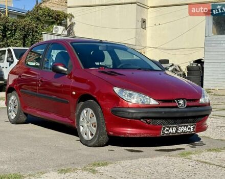 Червоний Пежо 206, об'ємом двигуна 0 л та пробігом 133 тис. км за 2500 $, фото 2 на Automoto.ua