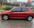 Красный Пежо 206, объемом двигателя 1.59 л и пробегом 269 тыс. км за 3900 $, фото 1 на Automoto.ua