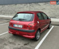 Красный Пежо 206, объемом двигателя 1.4 л и пробегом 76 тыс. км за 5200 $, фото 2 на Automoto.ua