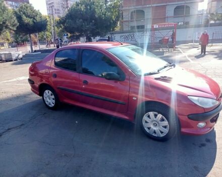 Пежо 206 2008 в Одессе на Automoto.ua Красный Пежо 206, объемом двигателя 1.4 л и пробегом 280 тыс. км за 3000 $, фото 4 на Automoto.ua