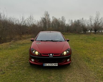 Красный Пежо 206, объемом двигателя 1.6 л и пробегом 320 тыс. км за 2600 $, фото 2 на Automoto.ua