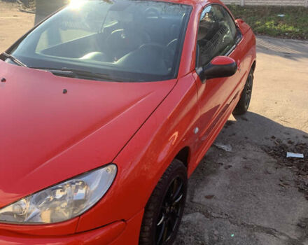 Червоний Пежо 206, об'ємом двигуна 1.59 л та пробігом 188 тис. км за 4500 $, фото 3 на Automoto.ua