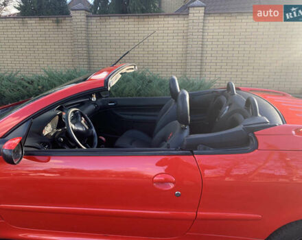 Червоний Пежо 206, об'ємом двигуна 1.59 л та пробігом 188 тис. км за 4500 $, фото 5 на Automoto.ua