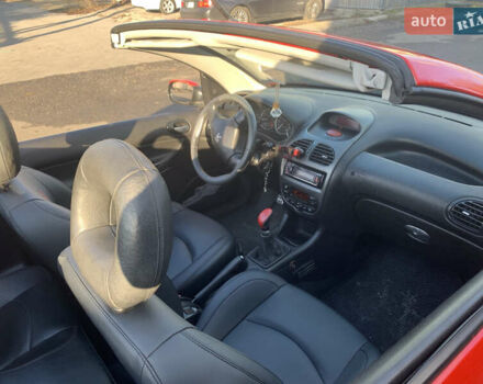 Червоний Пежо 206, об'ємом двигуна 1.59 л та пробігом 188 тис. км за 4500 $, фото 15 на Automoto.ua