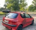 Красный Пежо 206, объемом двигателя 1.2 л и пробегом 250 тыс. км за 1599 $, фото 2 на Automoto.ua