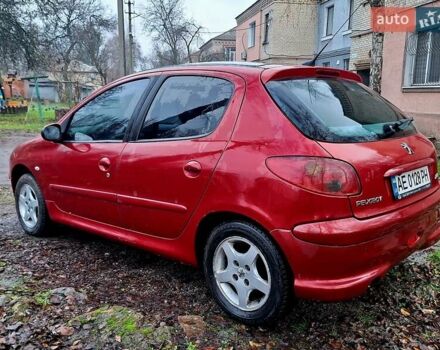 Красный Пежо 206, объемом двигателя 1.36 л и пробегом 226 тыс. км за 3799 $, фото 55 на Automoto.ua