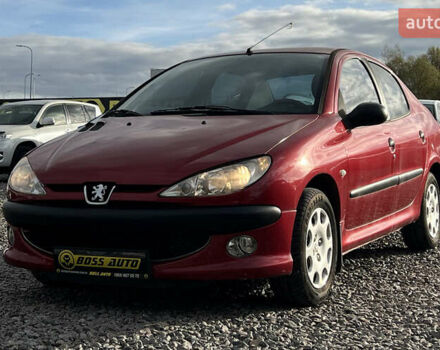 Червоний Пежо 206, об'ємом двигуна 1.4 л та пробігом 139 тис. км за 3999 $, фото 2 на Automoto.ua