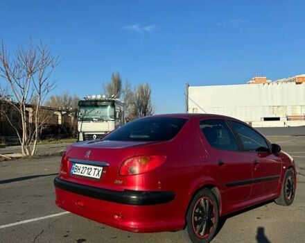 Червоний Пежо 206, об'ємом двигуна 1.36 л та пробігом 177 тис. км за 3200 $, фото 12 на Automoto.ua