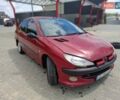 Красный Пежо 206, объемом двигателя 1.36 л и пробегом 194 тыс. км за 1450 $, фото 13 на Automoto.ua