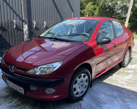 Червоний Пежо 206, об'ємом двигуна 1.36 л та пробігом 184 тис. км за 3500 $, фото 2 на Automoto.ua