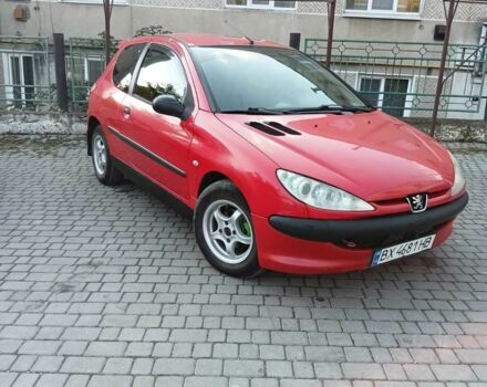 Червоний Пежо 206, об'ємом двигуна 1.1 л та пробігом 180 тис. км за 2200 $, фото 1 на Automoto.ua