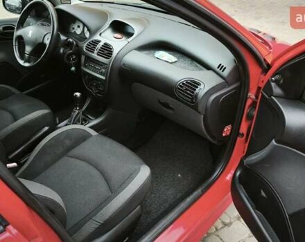 Червоний Пежо 206, об'ємом двигуна 1.4 л та пробігом 286 тис. км за 4250 $, фото 13 на Automoto.ua