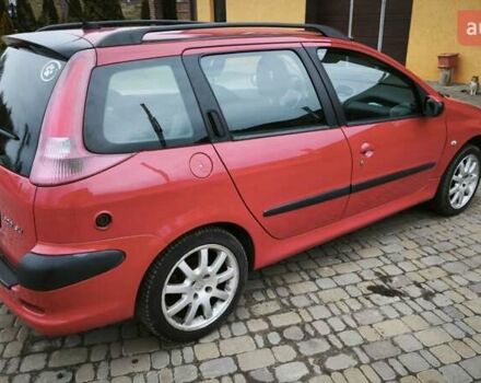 Червоний Пежо 206, об'ємом двигуна 1.4 л та пробігом 286 тис. км за 4250 $, фото 5 на Automoto.ua