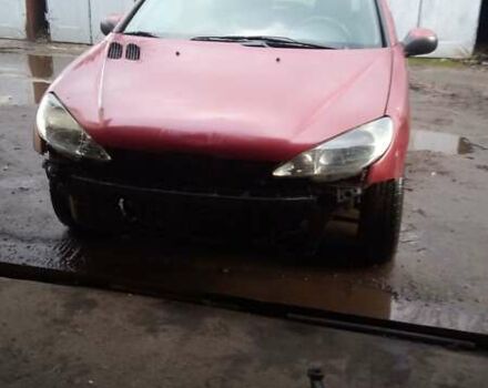 Червоний Пежо 206, об'ємом двигуна 1.36 л та пробігом 210 тис. км за 1500 $, фото 1 на Automoto.ua