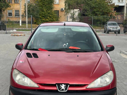 Пежо 206 2005 у Черкасах на Automoto.ua Червоний Пежо 206, об'ємом двигуна 1.59 л та пробігом 195 тис. км за 3800 $, фото 1 на Automoto.ua