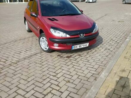Пежо 206 2006 в Хмельницком на Automoto.ua Красный Пежо 206, объемом двигателя 1.4 л и пробегом 177 тыс. км за 3400 $, фото 1 на Automoto.ua