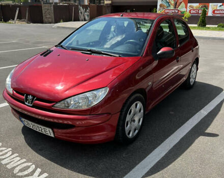 Червоний Пежо 206, об'ємом двигуна 1.36 л та пробігом 268 тис. км за 3500 $, фото 1 на Automoto.ua