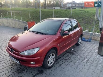 Пежо 206 2006 в Каменское - Днепродзержинск на Automoto.ua Красный Пежо 206, объемом двигателя 1.36 л и пробегом 225 тыс. км за 3500 $, фото 1 на Automoto.ua