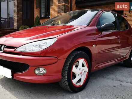 Пежо 206 2006 у Сновськ (Щорс) на Automoto.ua Червоний Пежо 206, об'ємом двигуна 1.6 л та пробігом 193 тис. км за 3950 $, фото 1 на Automoto.ua