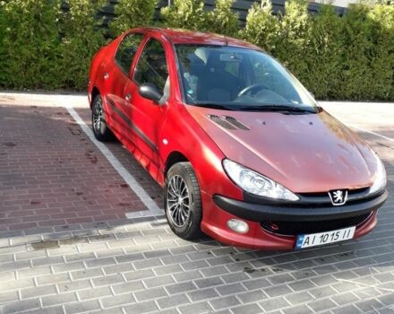 Червоний Пежо 206, об'ємом двигуна 1.4 л та пробігом 2 тис. км за 2300 $, фото 1 на Automoto.ua