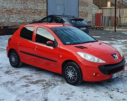 Красный Пежо 206, объемом двигателя 1.4 л и пробегом 220 тыс. км за 3600 $, фото 1 на Automoto.ua