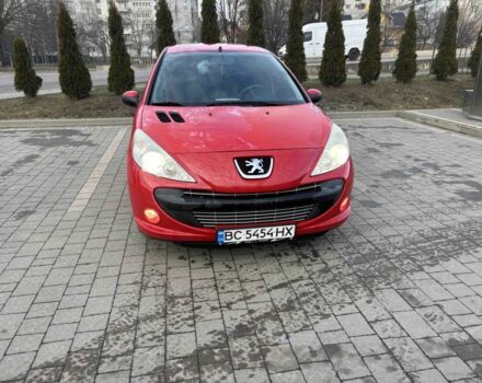 Красный Пежо 206, объемом двигателя 1.4 л и пробегом 249 тыс. км за 3250 $, фото 1 на Automoto.ua