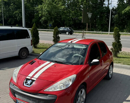 Червоний Пежо 206, об'ємом двигуна 1.4 л та пробігом 187 тис. км за 4200 $, фото 1 на Automoto.ua