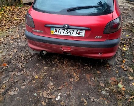 Пежо 206, объемом двигателя 1.4 л и пробегом 300 тыс. км за 2500 $, фото 1 на Automoto.ua
