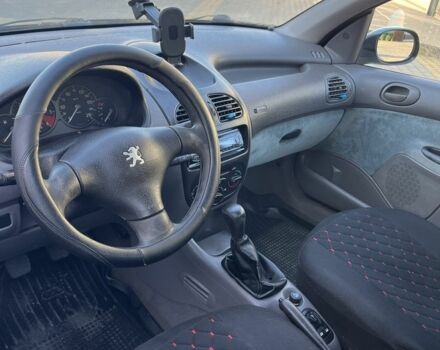 Пежо 206, объемом двигателя 1.6 л и пробегом 245 тыс. км за 1550 $, фото 5 на Automoto.ua