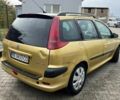 Желтый Пежо 206, объемом двигателя 2 л и пробегом 250 тыс. км за 2499 $, фото 6 на Automoto.ua