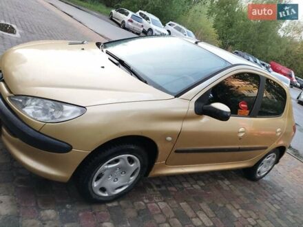 Пежо 206 2003 у Львові на Automoto.ua Жовтий Пежо 206, об'ємом двигуна 1.12 л та пробігом 291 тис. км за 3200 $, фото 1 на Automoto.ua
