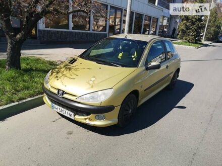 Жовтий Пежо 206, об'ємом двигуна 0 л та пробігом 191 тис. км за 2700 $, фото 1 на Automoto.ua