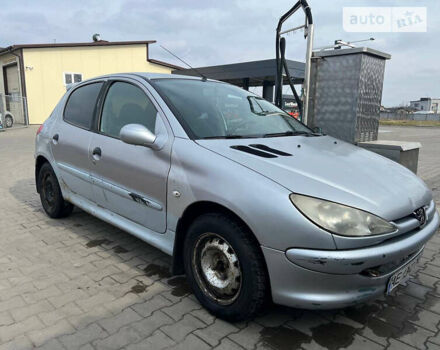 Сірий Пежо 206, об'ємом двигуна 1.9 л та пробігом 224 тис. км за 2650 $, фото 2 на Automoto.ua