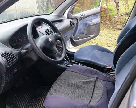 Серый Пежо 206, объемом двигателя 1.39 л и пробегом 289 тыс. км за 2450 $, фото 19 на Automoto.ua