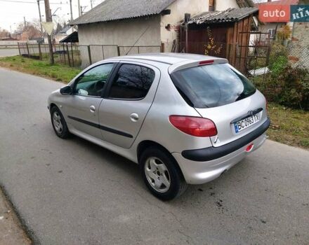 Серый Пежо 206, объемом двигателя 1.39 л и пробегом 289 тыс. км за 2450 $, фото 16 на Automoto.ua