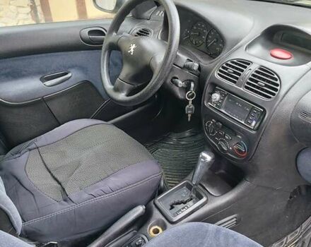 Серый Пежо 206, объемом двигателя 1.39 л и пробегом 289 тыс. км за 2550 $, фото 22 на Automoto.ua