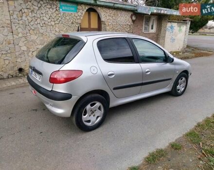 Серый Пежо 206, объемом двигателя 1.39 л и пробегом 289 тыс. км за 2450 $, фото 12 на Automoto.ua