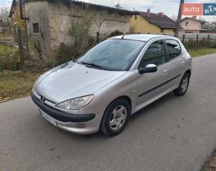 Серый Пежо 206, объемом двигателя 1.39 л и пробегом 289 тыс. км за 2450 $, фото 9 на Automoto.ua