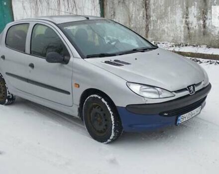 Сірий Пежо 206, об'ємом двигуна 1.2 л та пробігом 294 тис. км за 1800 $, фото 1 на Automoto.ua