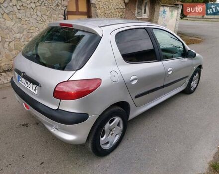 Серый Пежо 206, объемом двигателя 1.39 л и пробегом 289 тыс. км за 2550 $, фото 11 на Automoto.ua