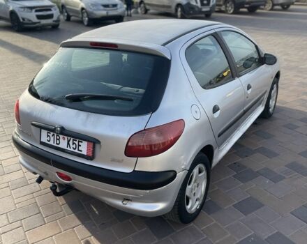 Серый Пежо 206, объемом двигателя 1.9 л и пробегом 200 тыс. км за 1299 $, фото 17 на Automoto.ua