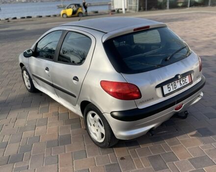 Серый Пежо 206, объемом двигателя 1.9 л и пробегом 200 тыс. км за 1299 $, фото 18 на Automoto.ua