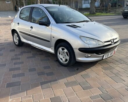 Серый Пежо 206, объемом двигателя 1.9 л и пробегом 200 тыс. км за 1299 $, фото 16 на Automoto.ua