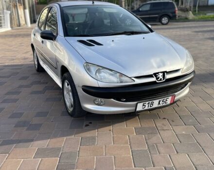 Серый Пежо 206, объемом двигателя 1.9 л и пробегом 200 тыс. км за 1299 $, фото 15 на Automoto.ua