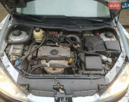 Сірий Пежо 206, об'ємом двигуна 1.36 л та пробігом 340 тис. км за 2950 $, фото 12 на Automoto.ua