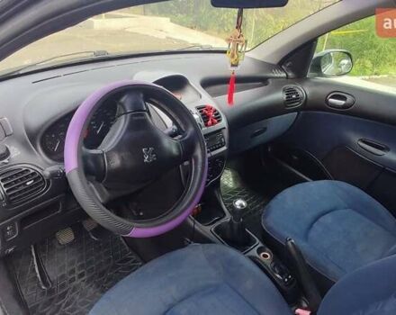 Серый Пежо 206, объемом двигателя 1.4 л и пробегом 369 тыс. км за 2500 $, фото 9 на Automoto.ua