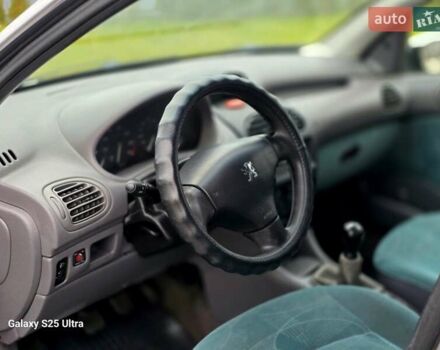 Серый Пежо 206, объемом двигателя 1.4 л и пробегом 221 тыс. км за 2450 $, фото 43 на Automoto.ua
