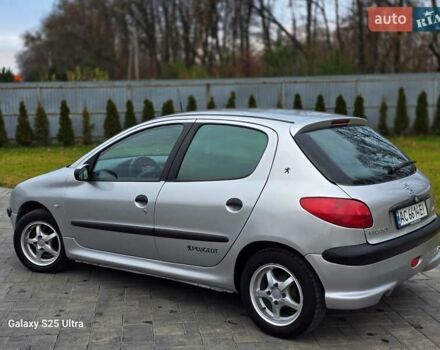 Серый Пежо 206, объемом двигателя 1.4 л и пробегом 221 тыс. км за 2450 $, фото 32 на Automoto.ua